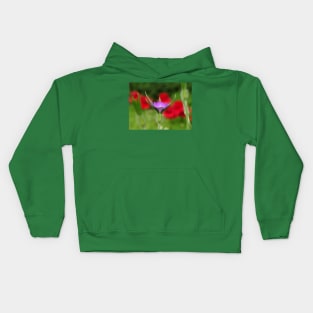 Corncockle in the Poppies Kids Hoodie